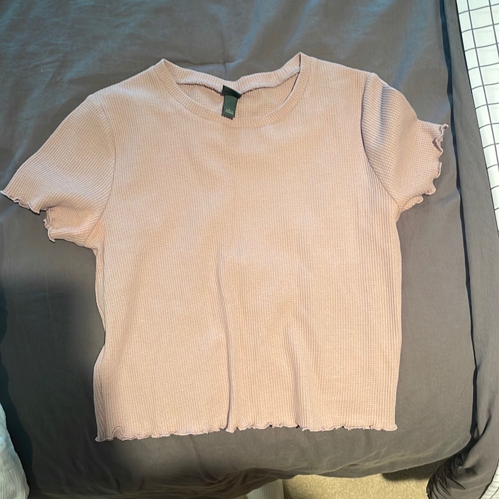 wild fable pink shirt, large